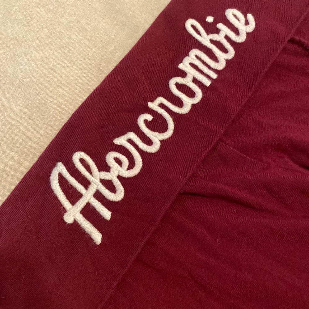 Vintage Y2K Abercrombie Fold Over Flare Leggings Sz M - GREAT CONDITION!